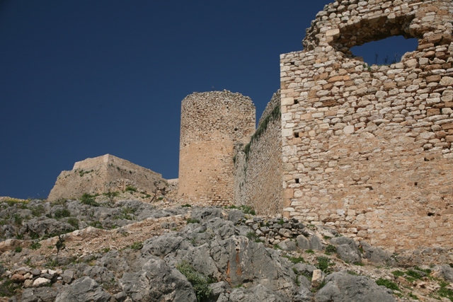 Argos - Castle bastion towers built by various conquerors
